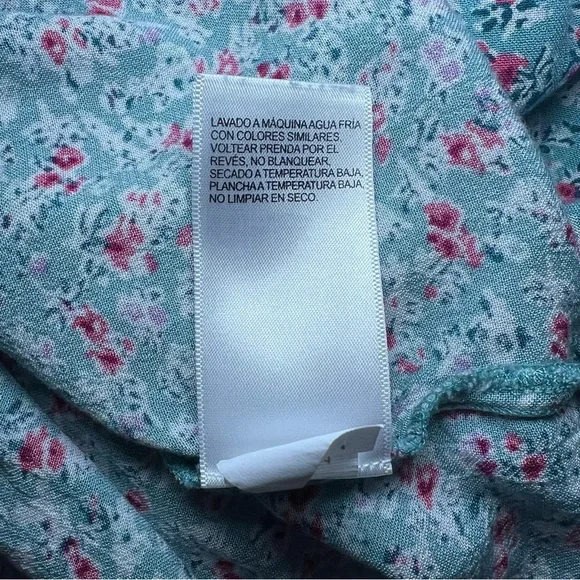 Lucky Brand Multi Tiered Sleeveless Floral Mini Dress - Picture 6 of 7